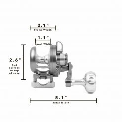 Seigler SGN Small Game Narrow Lever Drag Reels 15 Seigler SGN Small Game Narrow Lever Drag Reels