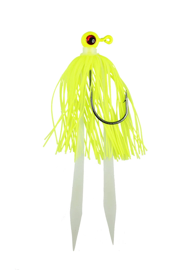 Jigging World Power Ball With Silicone Skirt Teasers 8 Jigging World Power Ball With Silicone Skirt Teasers