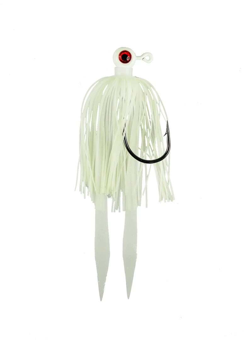 Jigging World Power Ball With Silicone Skirt Teasers 3 Jigging World Power Ball With Silicone Skirt Teasers