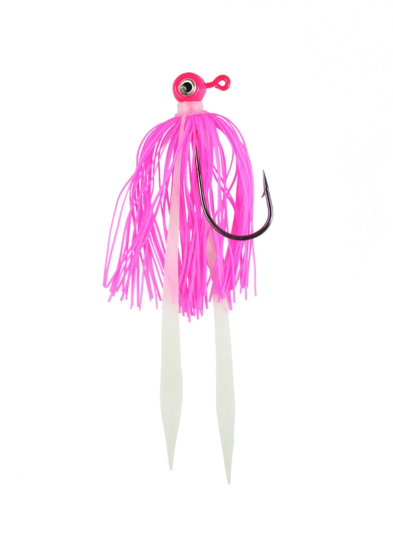 Jigging World Power Ball With Silicone Skirt Teasers 6 Jigging World Power Ball With Silicone Skirt Teasers