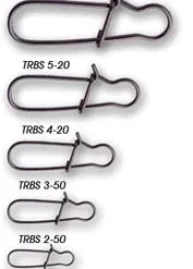 Terminal Tackle Tsunami TRBS Round Bend Snaps 7 Terminal Tackle Tsunami TRBS Round Bend Snaps