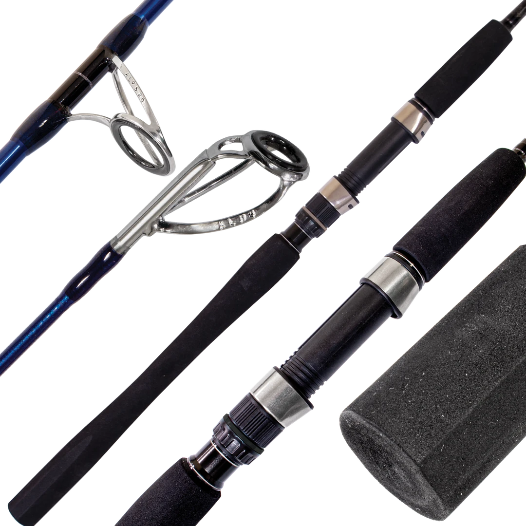 Tsunami Carbon Shield II Slow Pitch Spinning Rods 3 Tsunami Carbon Shield II Slow Pitch Spinning Rods