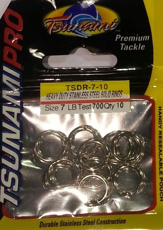 Tsunami Heavy Duty Stainless Steel Solid Rings 4 Tsunami Heavy Duty Stainless Steel Solid Rings