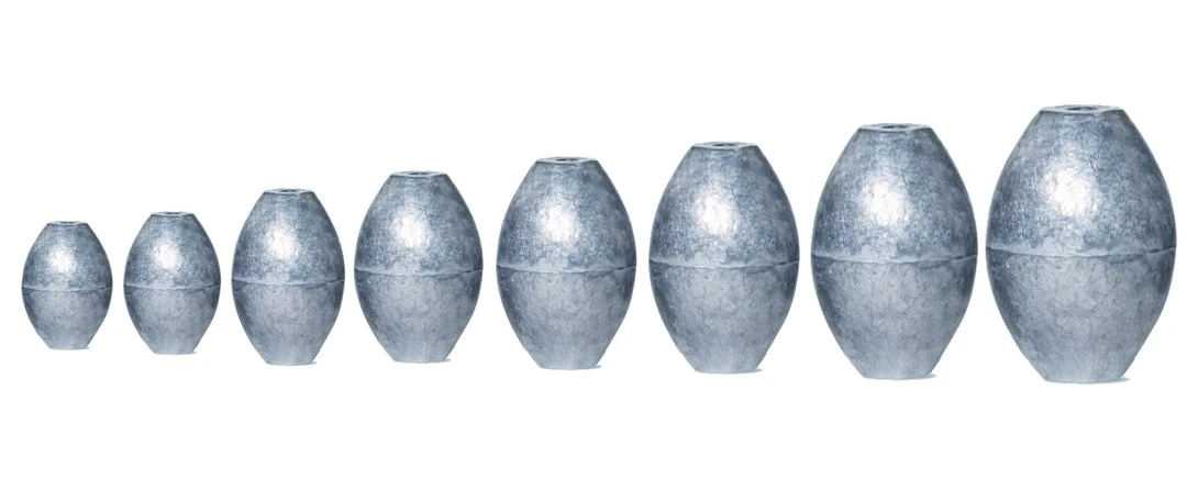 Water Gremlin PEG Egg Sinkers 4 Water Gremlin PEG Egg Sinkers