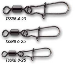 Tsunami Pro Strong Swivels With Round Snap