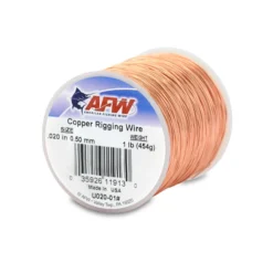American Fishing Wire Copper Rigging Wire Spool Line & Leader