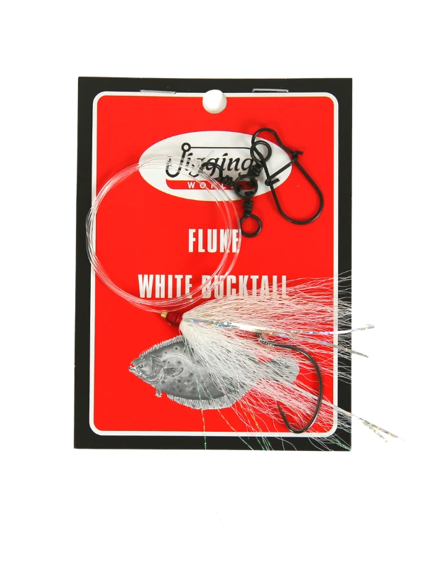 Jigging World Fluke Rigs With Bucktail Terminal Tackle 3 Jigging World Fluke Rigs With Bucktail Terminal Tackle