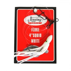 Terminal Tackle Jigging World Fluke Rigs With 4" Squid
