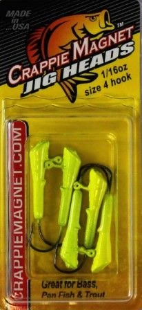 Leland Lures Crappie Magnet Jig Heads