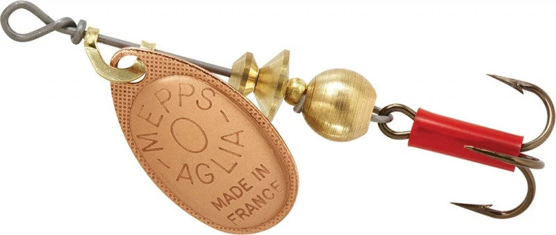 Mepps Plain Aglia Inline Spinners Lures 4 Mepps Plain Aglia Inline Spinners Lures