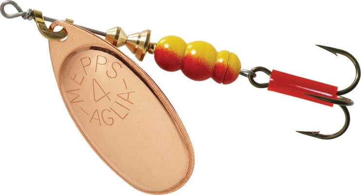 Mepps Plain Aglia Inline Spinners Lures 6 Mepps Plain Aglia Inline Spinners Lures
