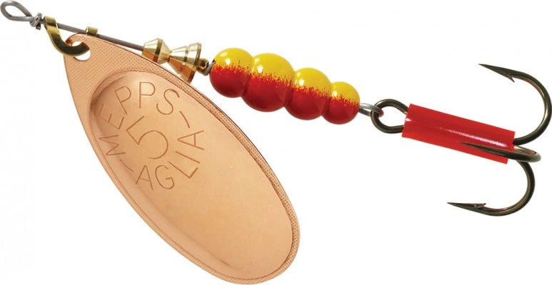 Mepps Plain Aglia Inline Spinners Lures 5 Mepps Plain Aglia Inline Spinners Lures