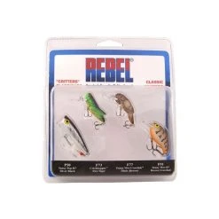 Lures Rebel Classic Critters 4 Pack Hardbaits
