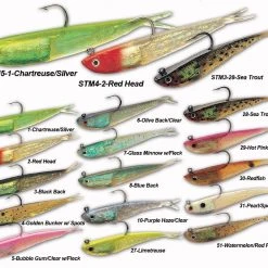 Tsunami Holographic Split Tail Minnows