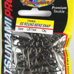 Terminal Tackle Tsunami TRBS Round Bend Snaps