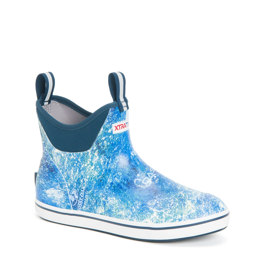 Apparel Xtratuf Men's Mossy Oak 6" Ankle Deck Boots Coastal Shoreline 3 Apparel Xtratuf Men's Mossy Oak 6" Ankle Deck Boots Coastal Shoreline